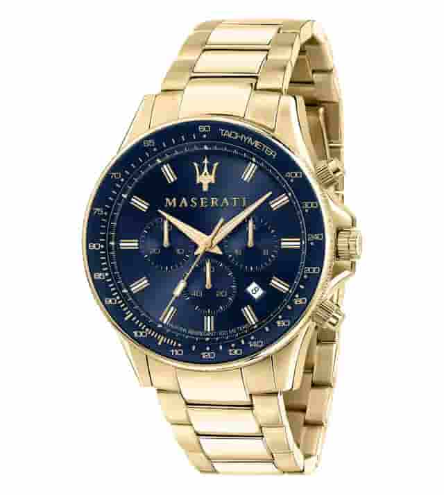 Maserati Sfida Chronograph Blue Dial Men Watch R8873640008